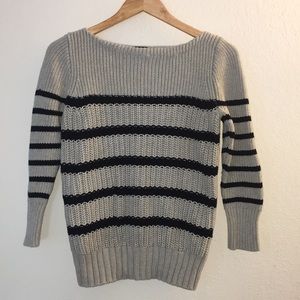 Striped Knit J Crew Sweater